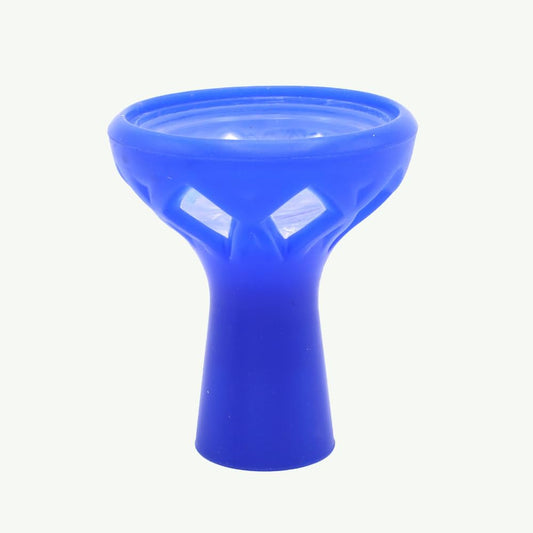 Shihsa Hookah silicone glass pot blue