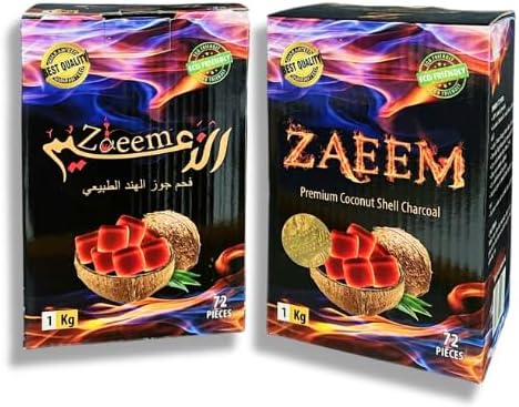 ZAEEM 72 COCONUT SHELL CHARCOAL