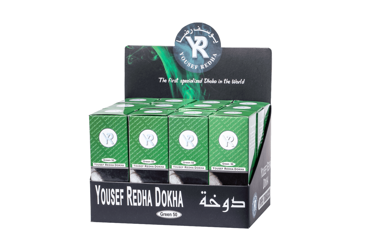 Yousef Rida Green 50 Dokha