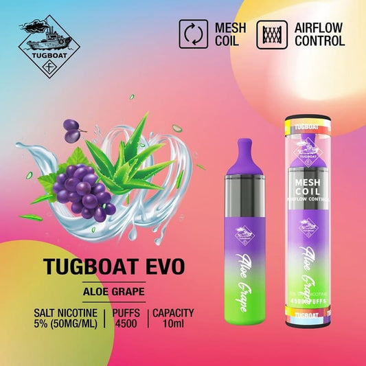 Tugboat EVO Disposable Vape 4500puffs