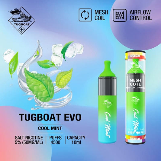 Tugboat EVO Disposable Vape 4500puffs